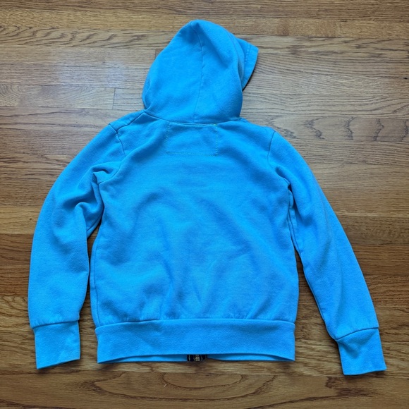 Kids Aviator Nation 5 stripe zip hoodie 4 - Picture 4 of 5